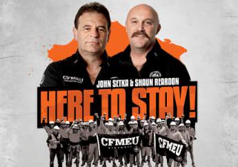 Victory for workers over a conspiracy against unions, as charges dropped against CFMEU officials