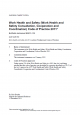 Work Health and Safety Consultation, Cooperation and Coordination